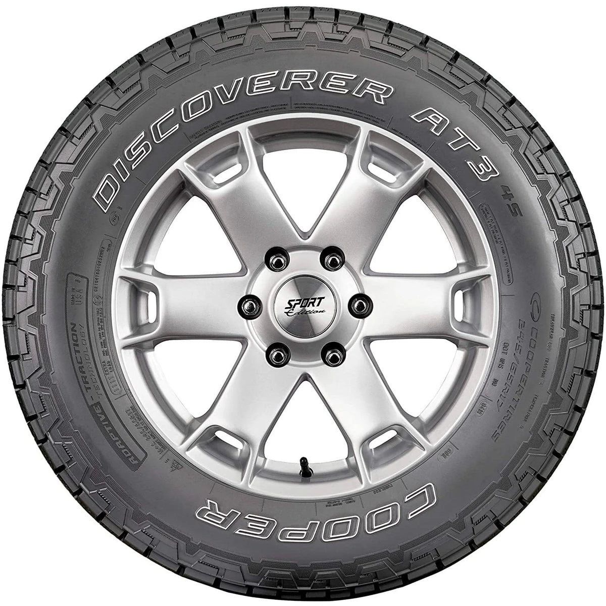 Cooper Discoverer A/T3 4S All-Terrain 275/65R18 116T Light Truck Tire