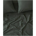 P A C T Organic Organic Cool-Air Percale Sheet Set in Castor Grey | Size King | Fair Trade
