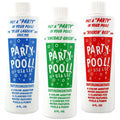 Additive Party Pool Color Bundle: Blue Lagoon, Green Lagoon, Rockin Red, 8 Ounces Each