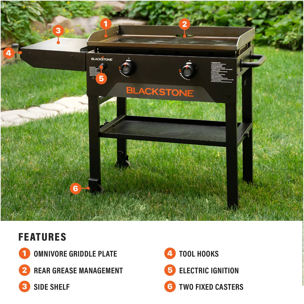 Blackstone Original 2 - Burner 28 Propane Omnivore Griddle