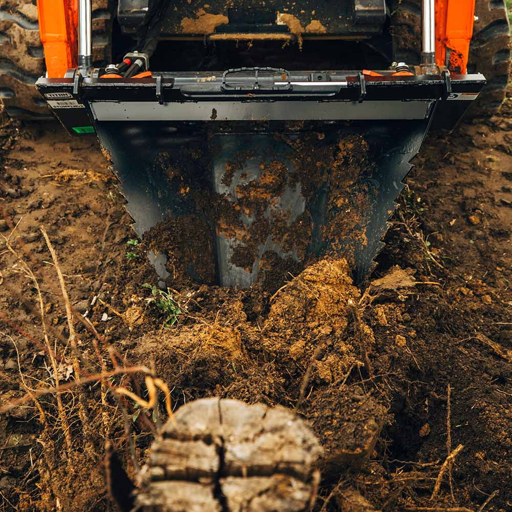 Titan Attachments Economy Series Stump Bucket Tree Scoop Digger