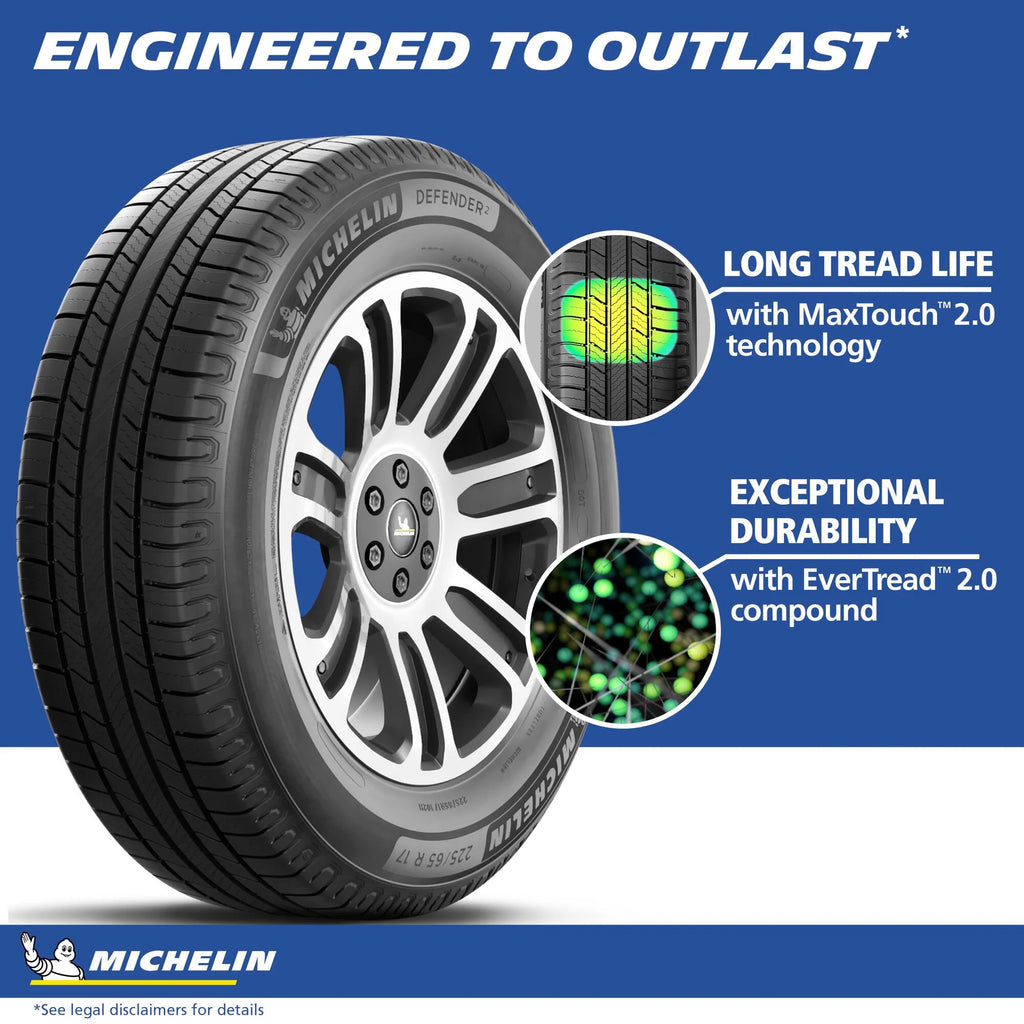 Michelin Defender 2 All-Season 245/60R18 105H Passenger Tire