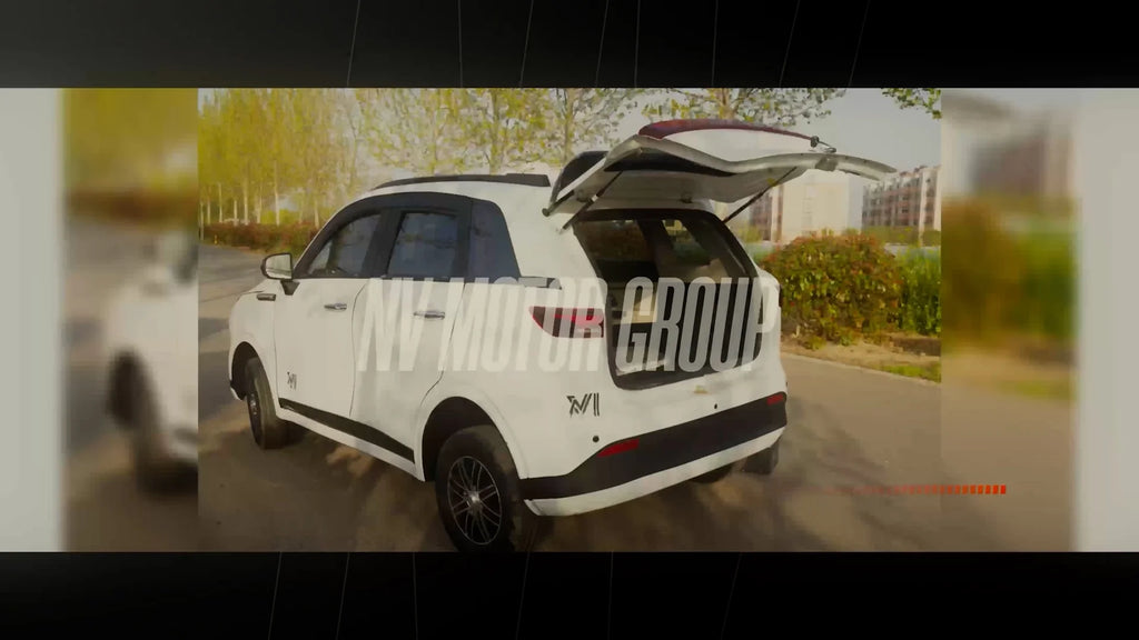 NV Motor Group NVII Mini Electric LSV 4 - Passenger Low - Speed Vehicle, 25 MPH Top Speed, 90 - Mile Range, 3000W/4000W Dual Motors Powered Ride - on