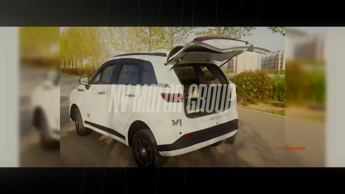 NV Motor Group NVII Mini Electric LSV 4 - Passenger Low - Speed Vehicle, 25 MPH Top Speed, 90 - Mile Range, 3000W/4000W Dual Motors Powered Ride - on