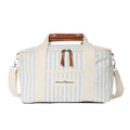 Business & Pleasure - Premium Cooler Bag - Laurens Sage Stripe