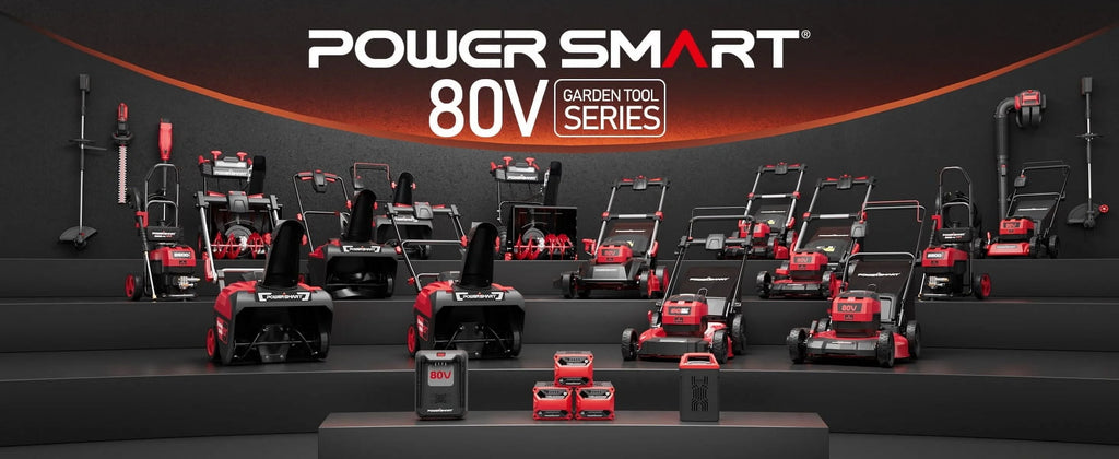 Powersmart 80V 21" Cordless Snow Blower, with 2 Batteries and Charger