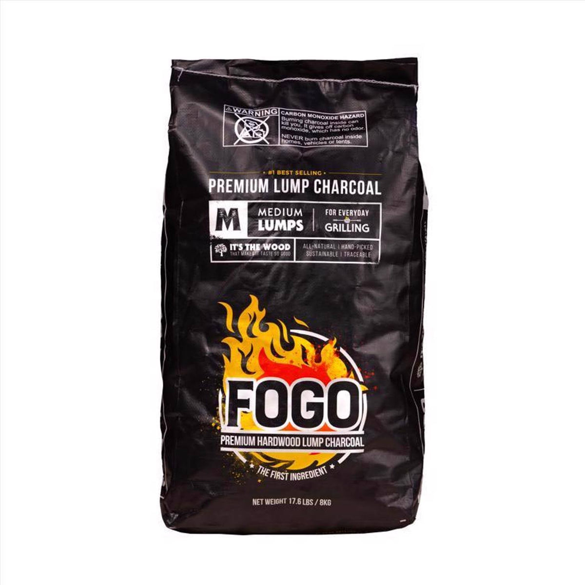 Fogo 17.6 lb. Premium Wood Lump Charcoal