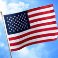 American Flag 3x5 ft,Heavy Duty 420D Nylon Outdoor UV Fade Resistant USA Flag,Sewn Stripes Embroidered Stars and Tough Brass Grommets (3 by 5 Foot)