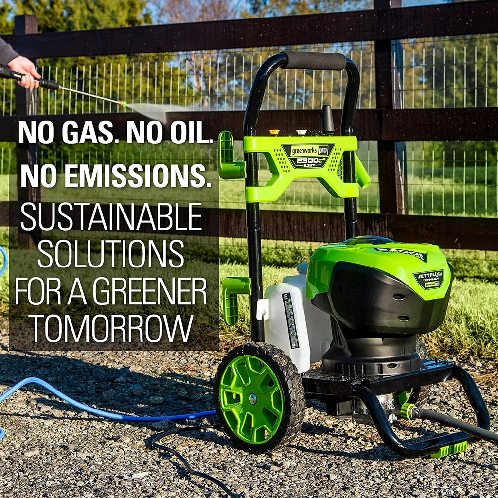 Greenworks 2300 PSI at 2.3 GPM AC Electric 120V Brushless Pressure Washer 5118002VT