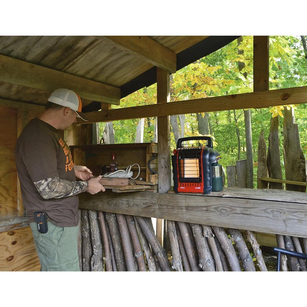 Mr. Heater F232000 Portable Buddy Heater with 10 - Feet Propane Hose Assembly