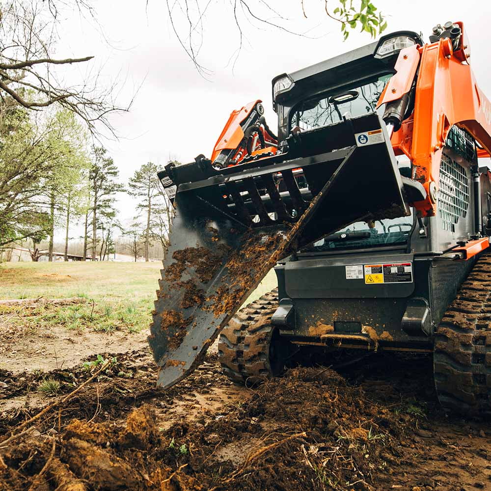 Titan Attachments Economy Series Stump Bucket Tree Scoop Digger