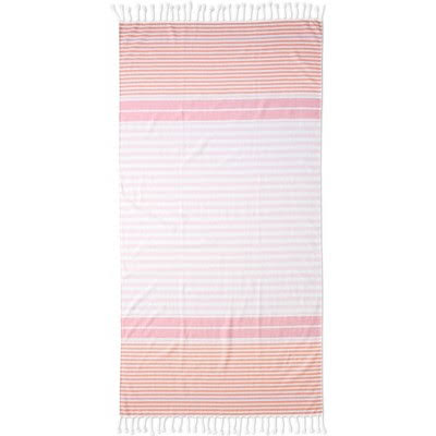 Turkish Cotton Beach Towel - Lands' End - Pink