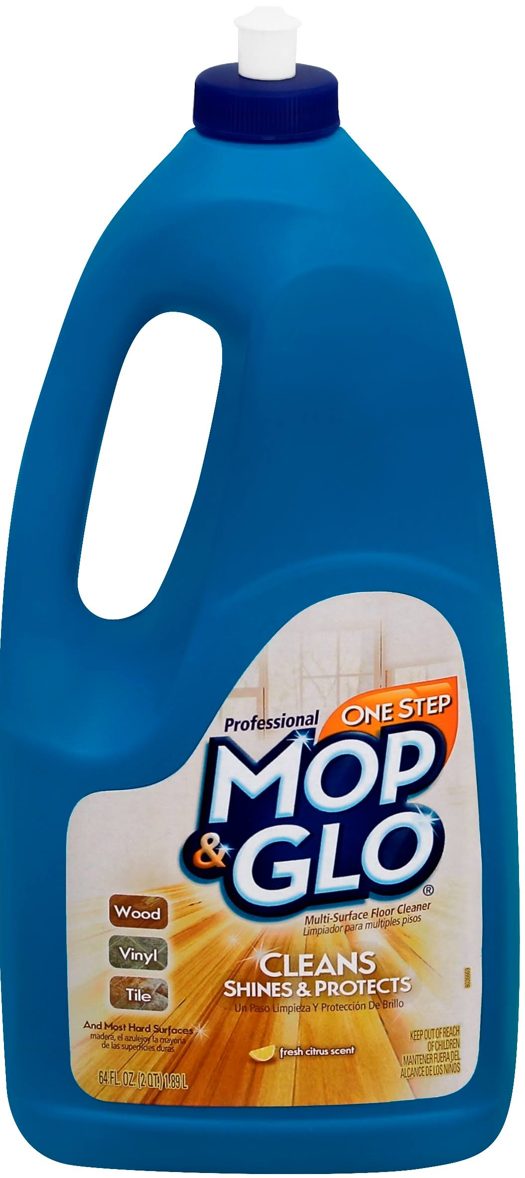 Mop & Glo Floor Cleaner, Multi-Surface, Fresh Citrus Scent - 64 fl oz