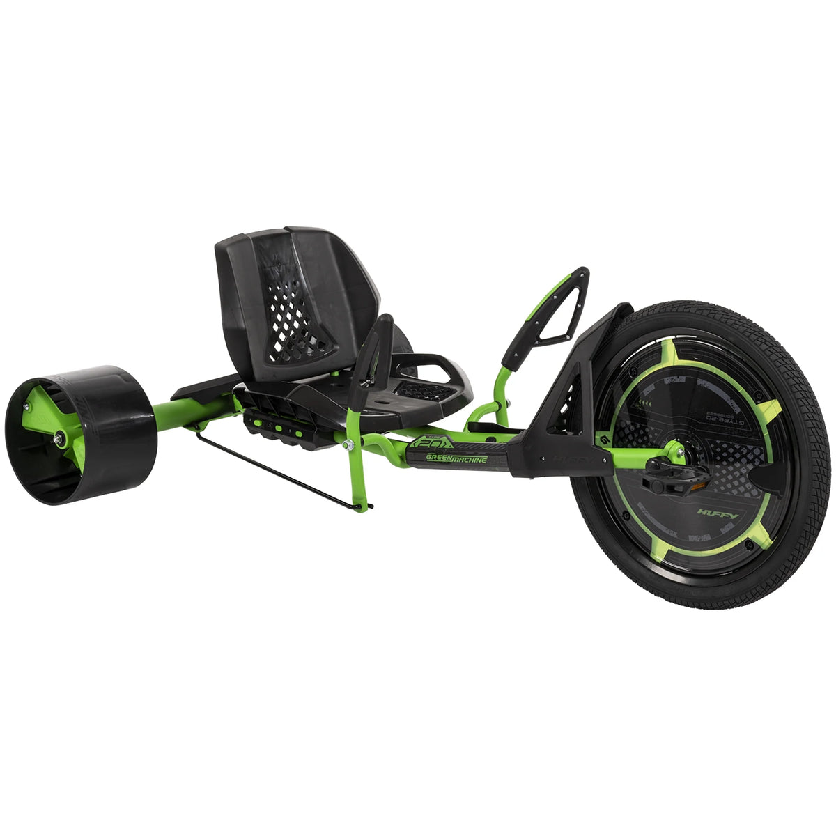 Huffy 20" Green Machine Drift Trike, Fits Riders Ages 8+ Years, Drift and Spin, Green/Black, Unisex, Kids