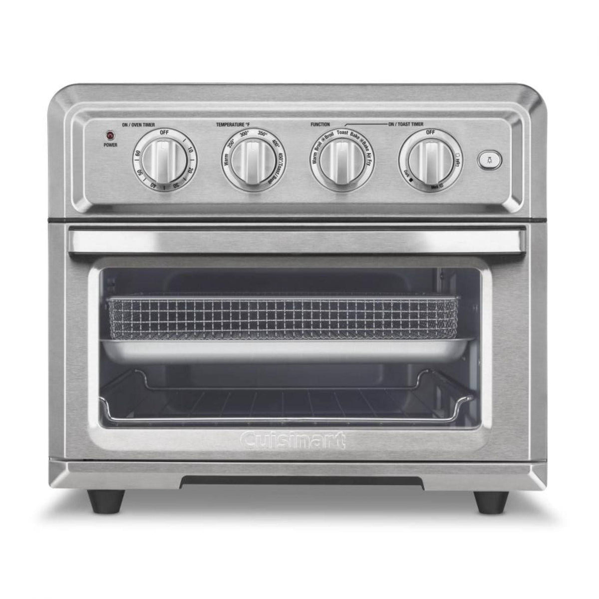 Cuisinart TOA-60 Convection Toaster Oven Air Fryer with Light, Stainless Steel