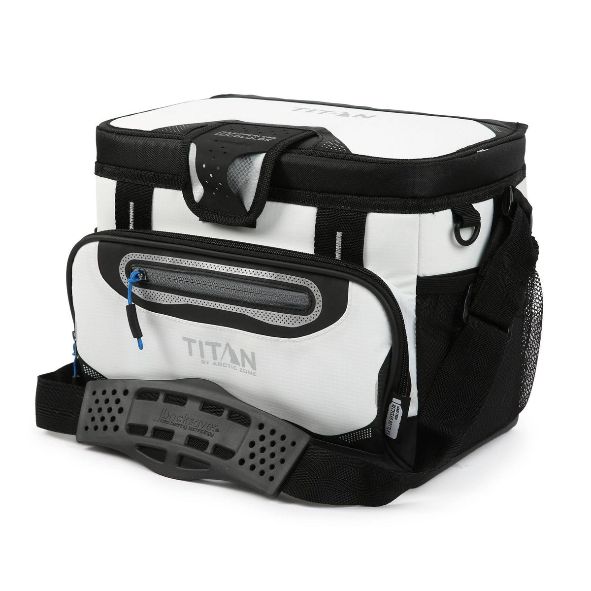 Arctic Zone Titan Deep Freeze Zipperless Hardbody 8qt Cooler - White