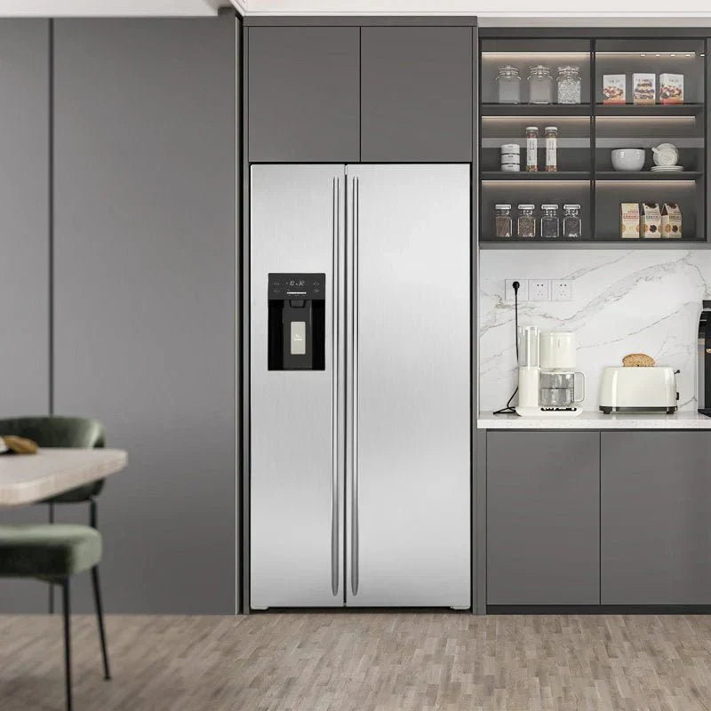 36 Side By Side 20.01 Cu. ft. Built-in Refrigerator with Freezer & Ice Maker Included