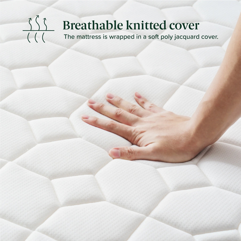 Mainstays 6" Innerspring Tight Top Mattress with Gel Foam, Twin