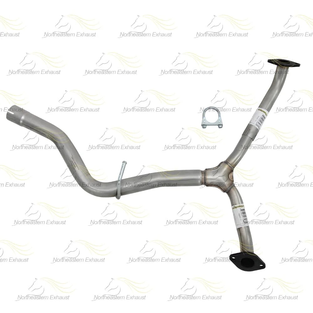 Stainless Steel Exhaust Resonator Y - Pipe Kit Fits 2009 - 2013 Subaru Forester 2.5 L | 2008 - 2011 Subaru Forester 2.5 L