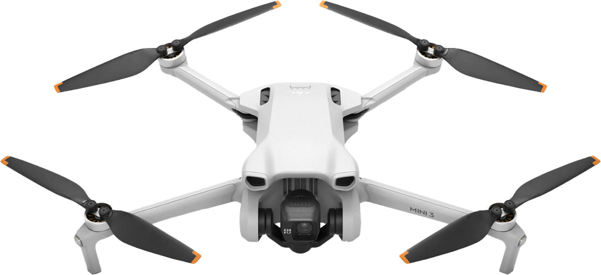 Mini 3 Fly More Combo Drone and Remote Control with Built-in Screen - Gray