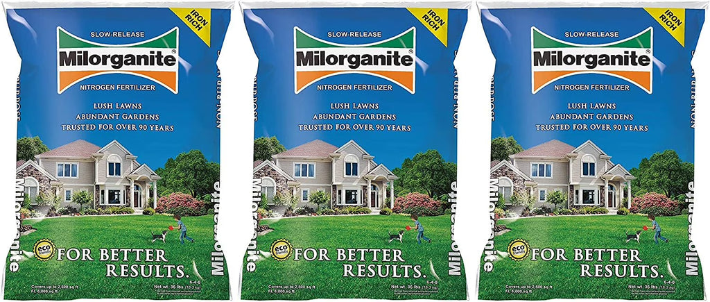 MILORGANITE Organic Nitrogen Fertilizer, 32 lb