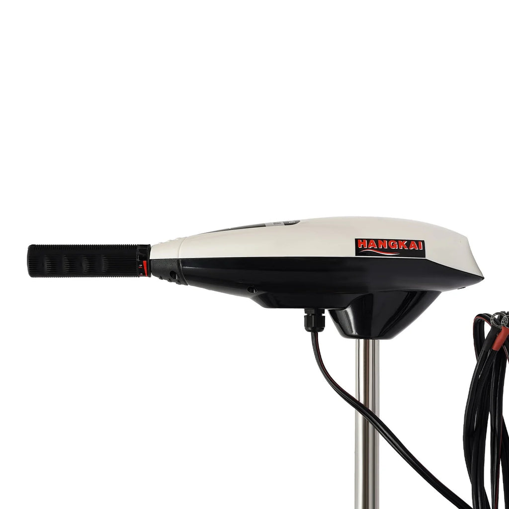 Anqidi 65 lb 12V 660W Electric Trolling Motor ET65L Telescopic Handle F5 - R2 Seep Control Boat Outboard Engine