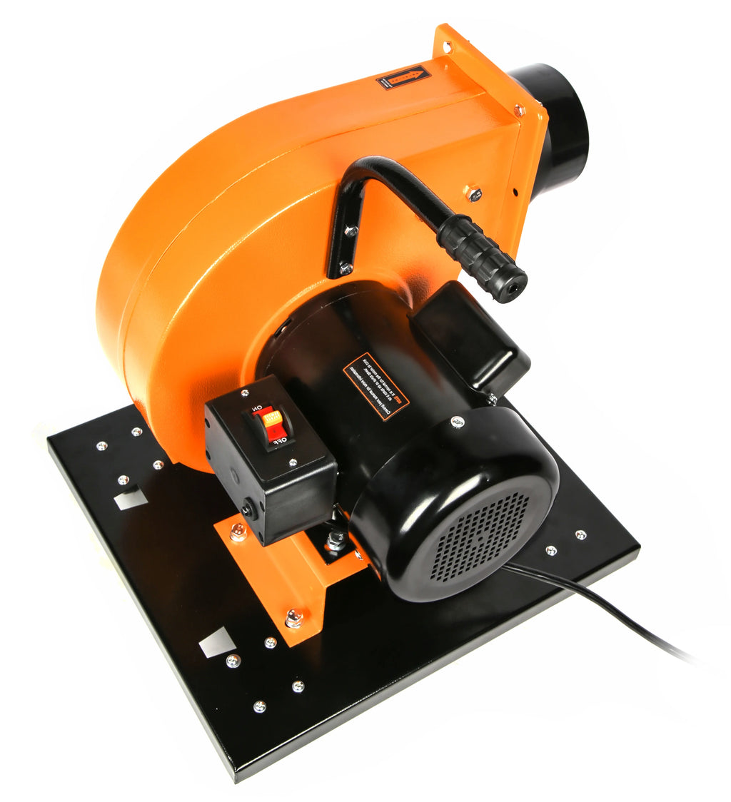 WEN 7.4 - Amp Rolling Dust Collector with Induction Motor, 15 - Gallon Bag and Optional Wall Mount