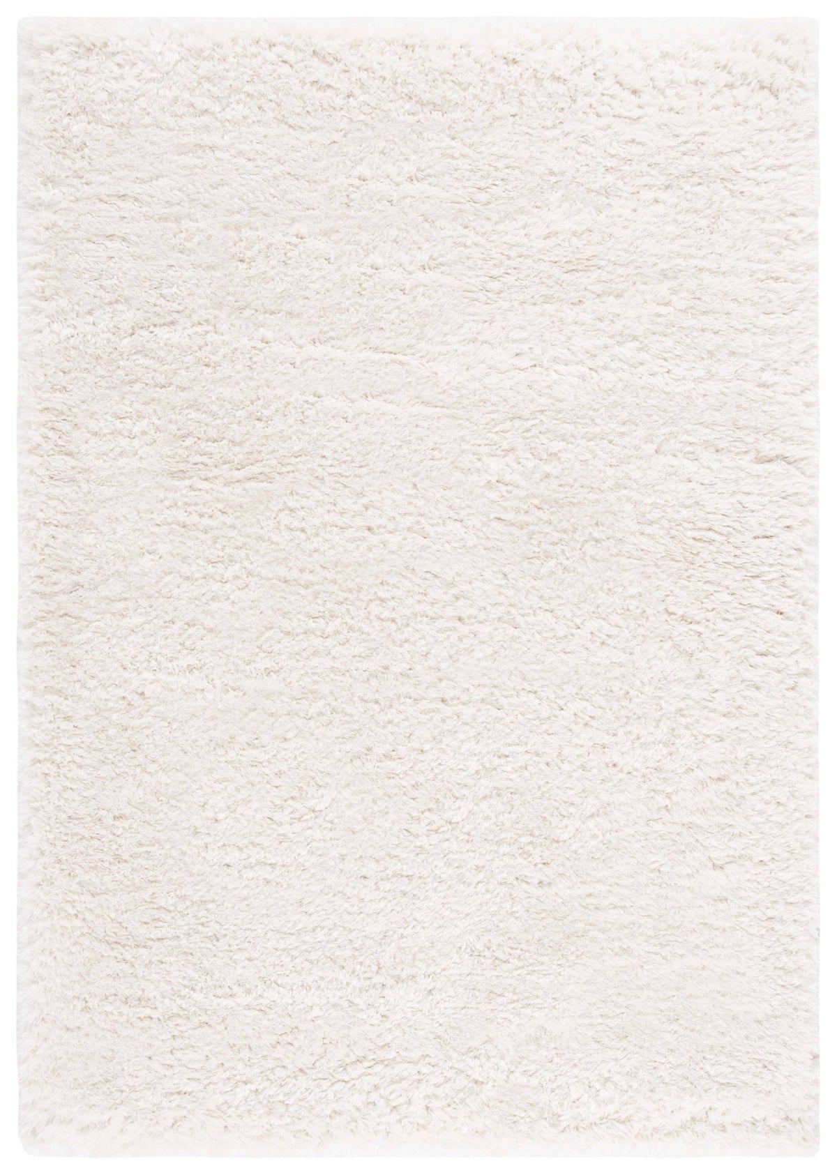 Safavieh Flokati Shag Collection FLK950B Ivory Rug - 6' 7" Square