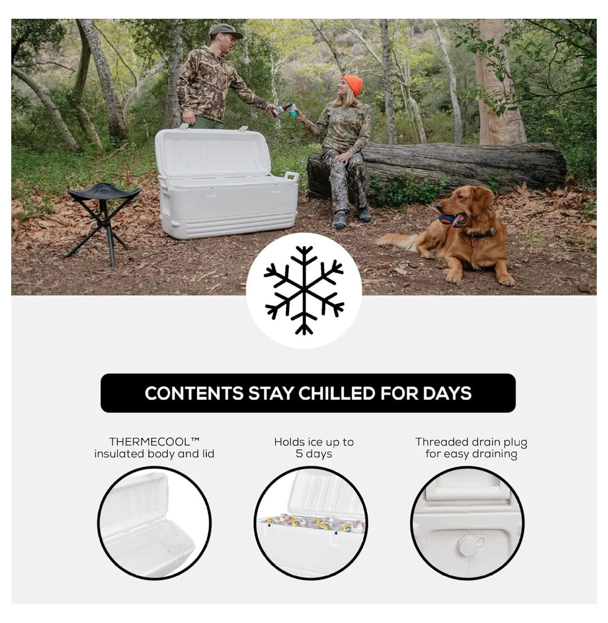Tiagoc Polar 120 Qt. Cooler