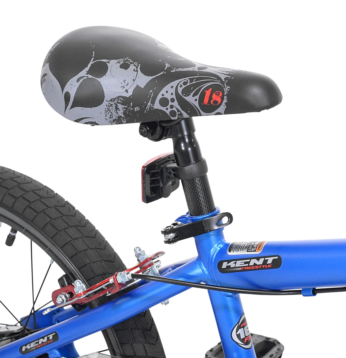 18" Kent Bicycle Abyss Boy'S Freestyle BMX Child Bicycle, Blue