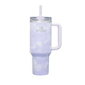 Stanley Dining | Stanley 40oz Wisteria Tie Dye Tumbler | Color: Purple/White | Size: Os | Disneyjill's Closet