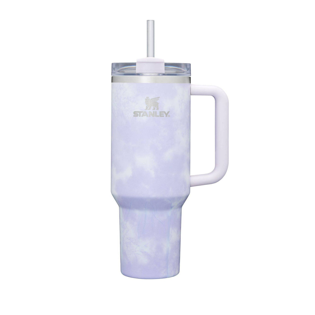Stanley Dining | Stanley 40oz Wisteria Tie Dye Tumbler | Color: Purple/White | Size: Os | Disneyjill's Closet