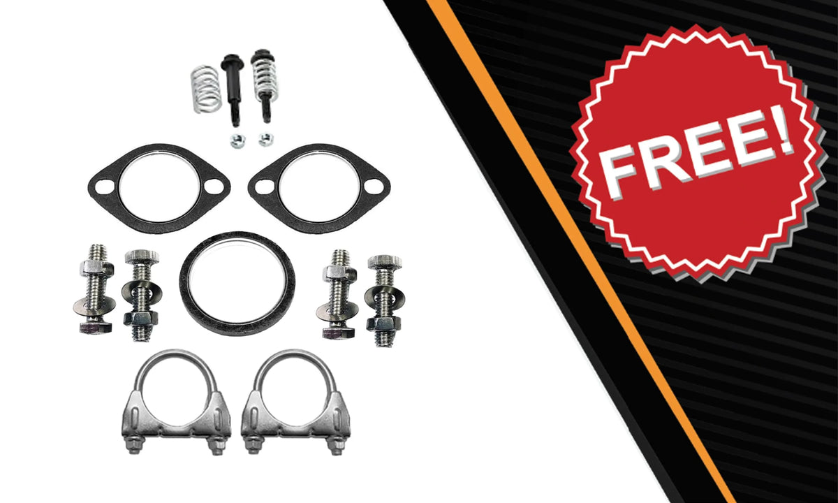 Stainless Steel Exhaust Resonator Y - Pipe Kit Fits 2009 - 2013 Subaru Forester 2.5 L | 2008 - 2011 Subaru Forester 2.5 L