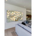 Marmont Hill 'Magnolia Branches IV' by Evelia Painting Print on Wrapped Canvas, Gray