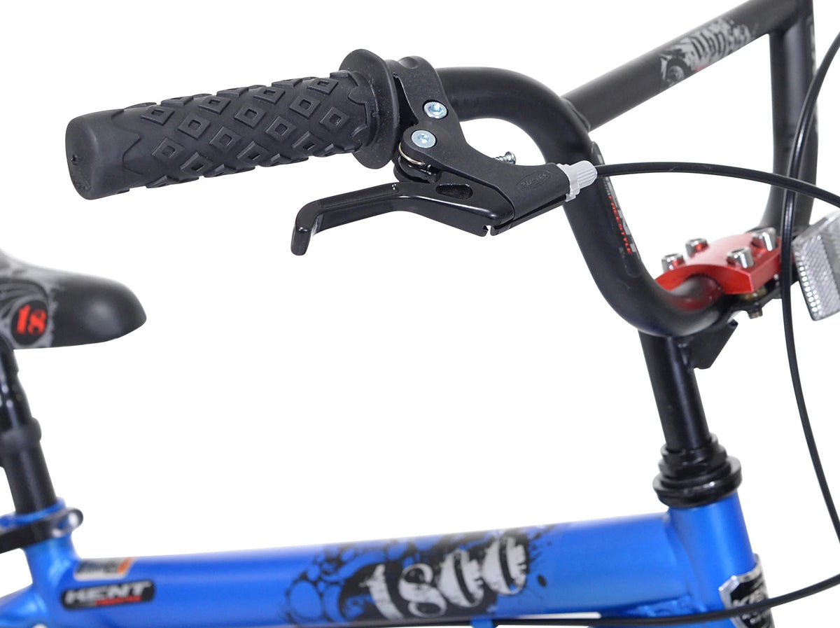 18" Kent Bicycle Abyss Boy'S Freestyle BMX Child Bicycle, Blue