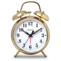 Westclox 70010G Metal Twin Bell Alarm Clock