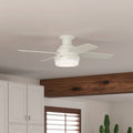 Hunter Dempsey 44" Ceiling Fan - Fresh White
