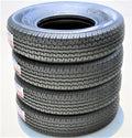 Set of 4 (FOUR) Transeagle ST Radial II ST225/75R15 Load E (10 Ply) Trailer Tires