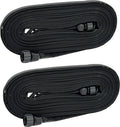 Rocky Mountain Goods Soaker Hose Flat (50 Pack of 2) - Heavy Duty Double Layer Design - Saves 70% Water - Consistent Drip Throughout Hose - Leakproof