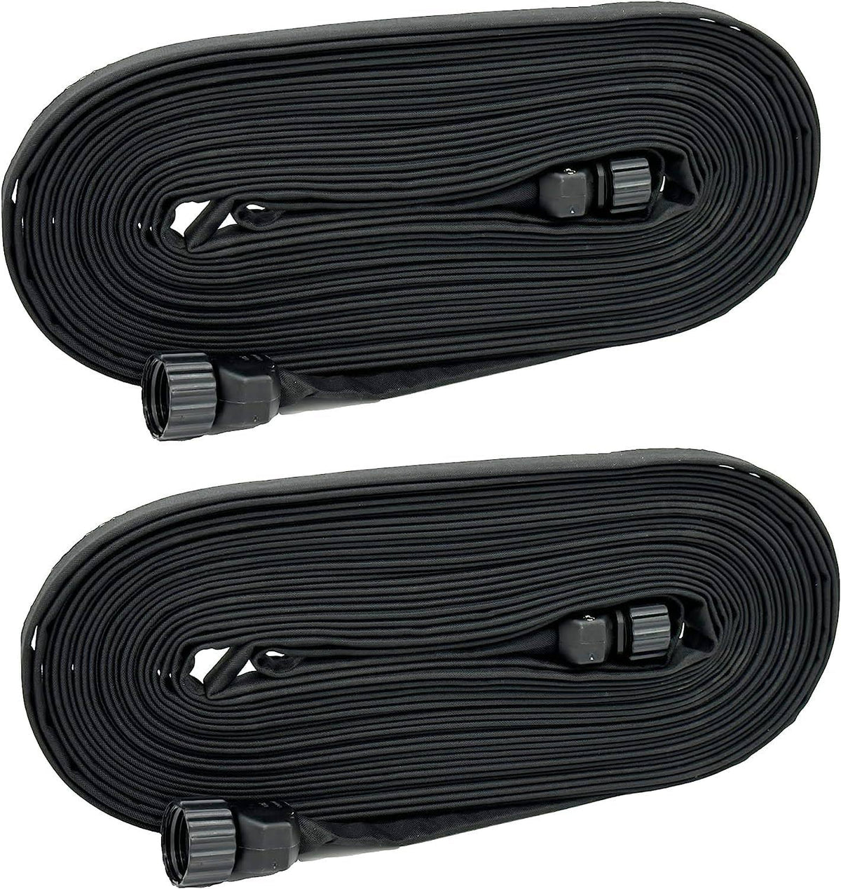 Rocky Mountain Goods Soaker Hose Flat (50 Pack of 2) - Heavy Duty Double Layer Design - Saves 70% Water - Consistent Drip Throughout Hose - Leakproof
