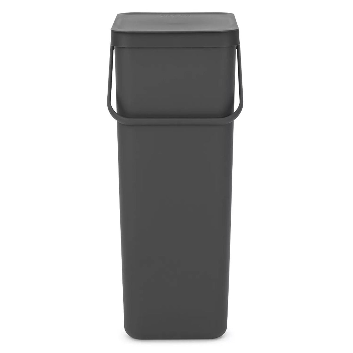 Sort & Go 10.6 Gallon Recycling Bin Brabantia Color: Gray