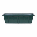 Novelty Poly-Pro Flower Box Planter, Green