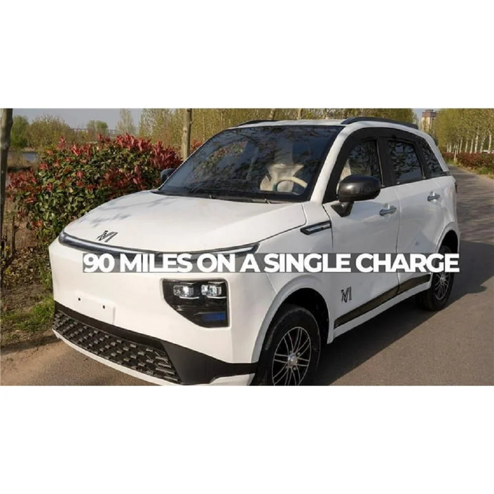 NV Motor Group NVII Mini Electric LSV 4 - Passenger Low - Speed Vehicle, 25 MPH Top Speed, 90 - Mile Range, 3000W/4000W Dual Motors Powered Ride - on