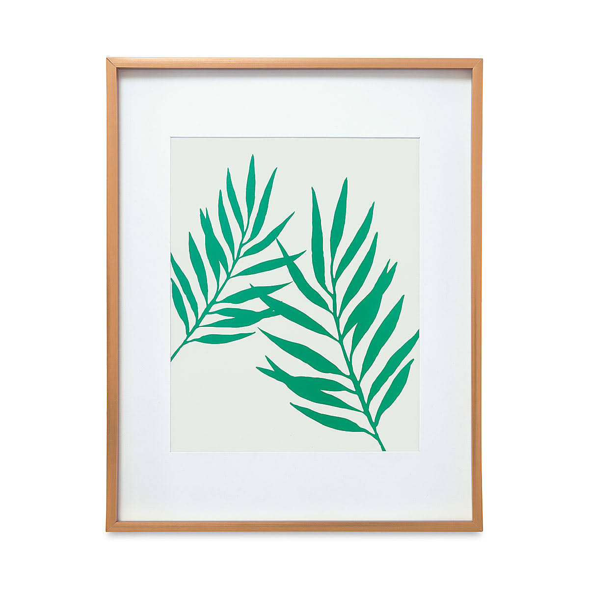 Blick Modern Gallery Frame - 11" x 14" w/8" x 10" Opening, Gold
