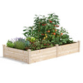Greenes Fence 4 ft. x 8 ft. x 14 in. Original Pine Raised Garden Bed
