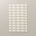2x3'' Rib Stripe Plaid Handmade Woven Accent Rug Tan/Cream/Khaki - Hearth & Hand with Magnolia