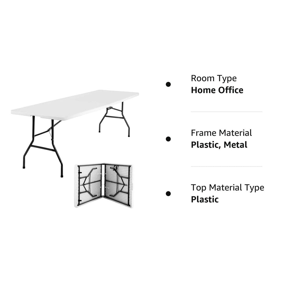 FDW Folding Table for Office Home Camping Party