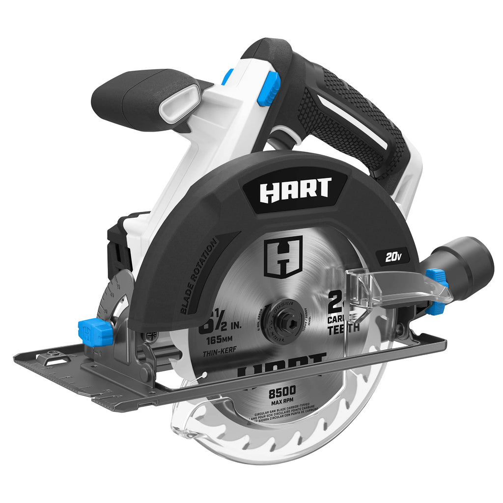 HART 20 - Volt Nailing Kit W/HART 20V 18G Brad Nailer Kit, HART 20V 6 - 1/2" Circular Saw, & HART Impact Work Gloves