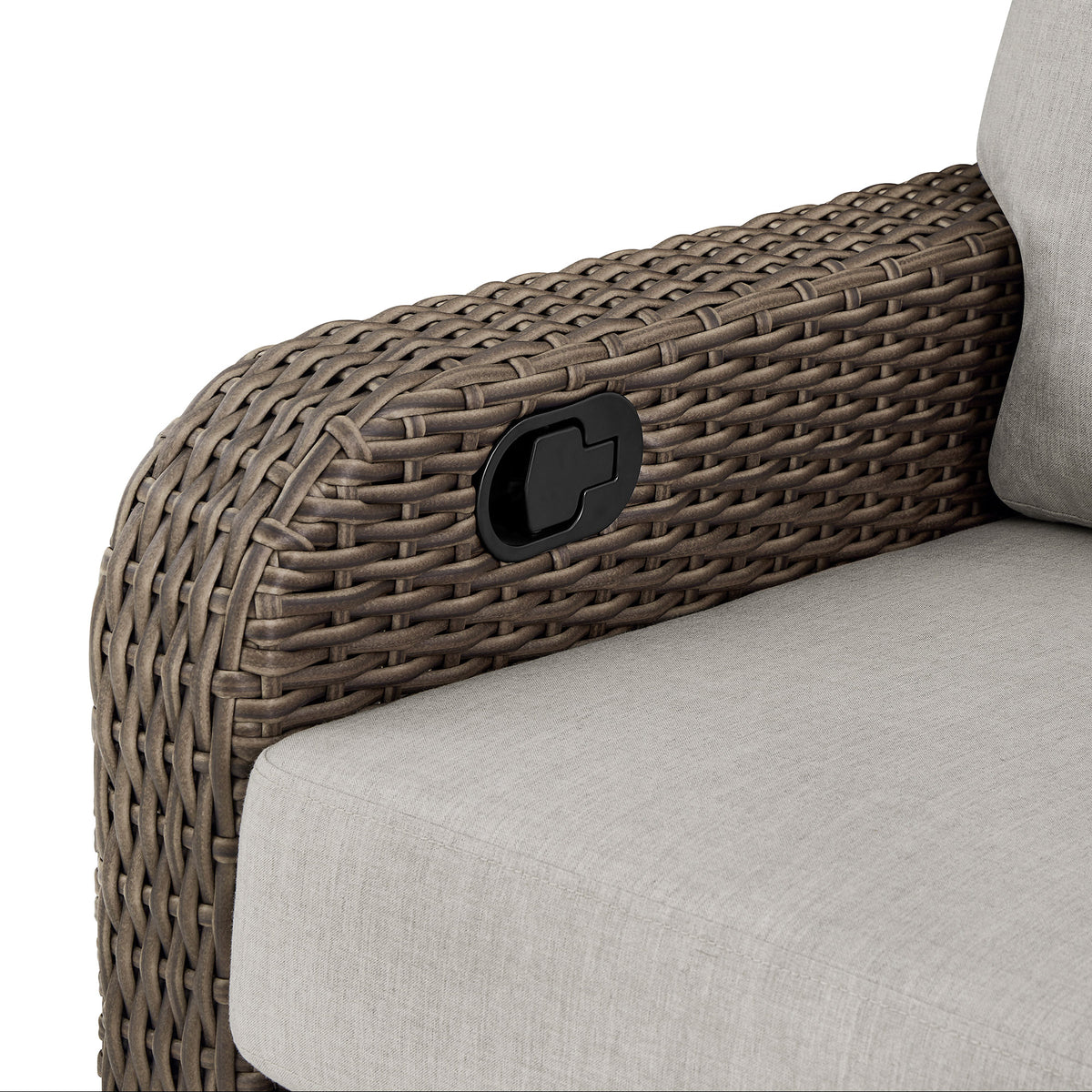 Thomasville Elko 3 - Piece Outdoor Swivel Glider Recliner Set