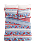 The Pioneer Woman Blue Heritage Floral Cotton King Quilt